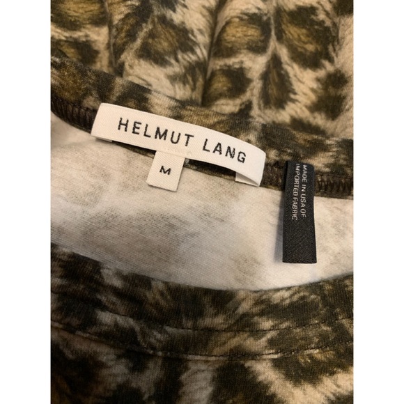 Helmut Lang Leopard Print Tee - Picture 7 of 8